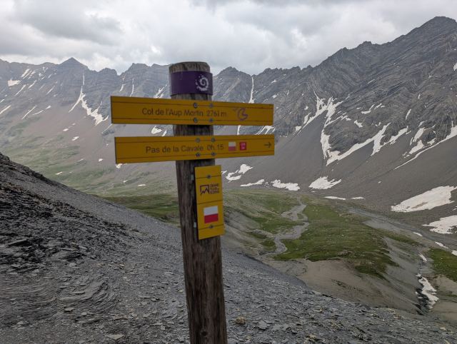 Col de l'Aup Martin (2761 moh)